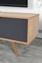 Hanah Home Venüs 3641 Soporte para TV Roble Zafiro y Antracita